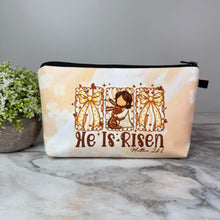 Load image into Gallery viewer, Pouch - Religious, He Is Risen Beige
