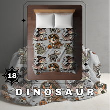 Load image into Gallery viewer, Blanket Halloween #18 - Dinosaur - PREORDER ends 7/25
