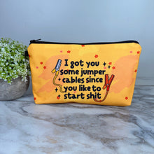 Load image into Gallery viewer, Pouch - Humor Adult, Jumper Cables
