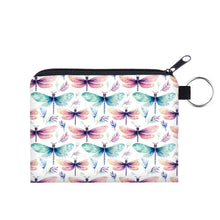 Load image into Gallery viewer, Mini Pouch - Dragonfly Watercolor
