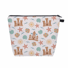 Load image into Gallery viewer, Pouch XL - Summer Sand Castle + Sun
