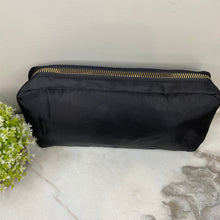 Load image into Gallery viewer, Nylon Varsity Pouch - Black Rectangle

