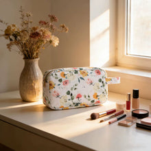 Load image into Gallery viewer, Rectangle Zip Pouch - Floral - PREORDER
