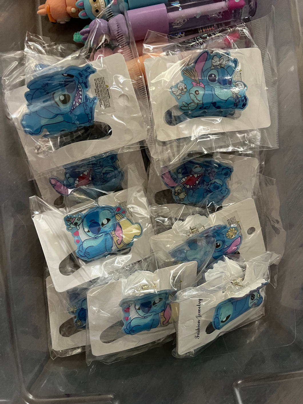 Blue Alien Mini Clips