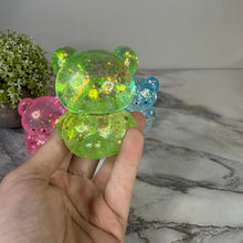 Load image into Gallery viewer, Squishy Toy - Gummy Bear, Glitter
