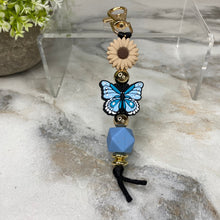 Load image into Gallery viewer, Keychain - Silicone Bead - Butterfly
