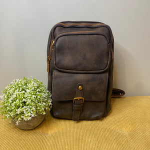 Alyssa - Faux Leather Sling Bag