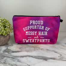 Load image into Gallery viewer, Pouch - Messy Hair &amp; Sweatpants
