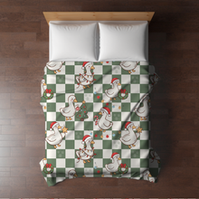Load image into Gallery viewer, Blanket Christmas #19 - Santa Duck - PREORDER
