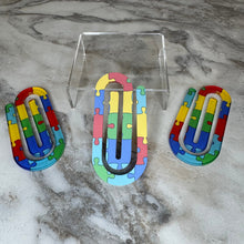 Load image into Gallery viewer, Jumbo Paperclip - Autism Awareness Puzzle
