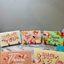 Load image into Gallery viewer, Greeting Card - Flamingo Thank You
