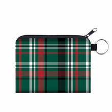 Load image into Gallery viewer, Mini Pouch - Green Plaid
