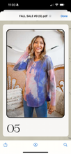 Load image into Gallery viewer, Tie dye Henley
