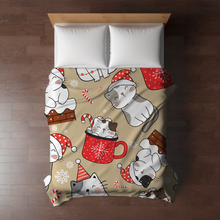 Load image into Gallery viewer, Blanket - Christmas - Cats - PREORDER ENDS 10/10

