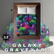 Load image into Gallery viewer, Blanket Halloween #13 - Galaxy Graveyard - PREORDER ends 7/25
