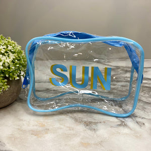 Clear Pouch - Sun