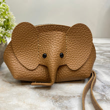 Load image into Gallery viewer, Wristlet Coin Pouch Wallet - Elephant
