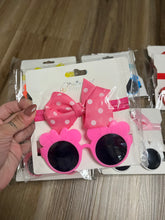 Load image into Gallery viewer, Kids Sunglasses Bow Set

