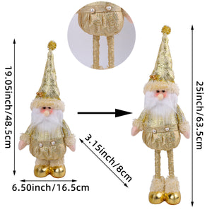 Telescopic Standing Christmas Decor - Gold - PREORDER 10/3-10/6