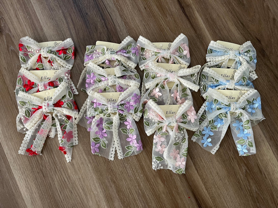 Floral Bows