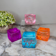 Load image into Gallery viewer, Squishy Toy - Christmas Sprinkle Cube
