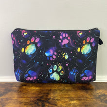 Load image into Gallery viewer, Pouch - Neon Paw Rainbow - PREORDER
