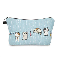 Load image into Gallery viewer, Pouch - Cats on a Wire
