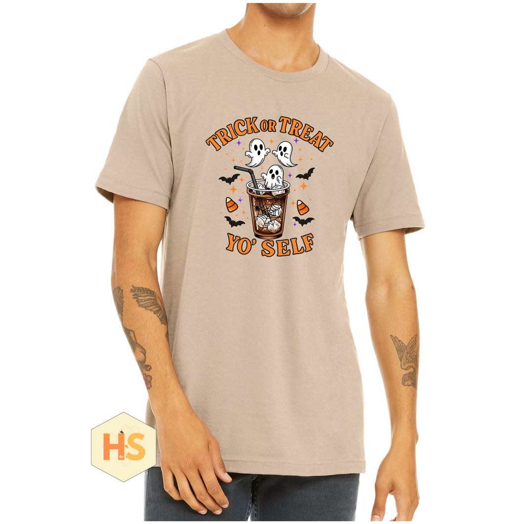 T-Shirt - Trick or Treat Yo Self - PREORDER 8/10-8/13