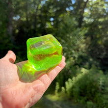 Load image into Gallery viewer, Squishy Toy - Soda Cube - Lemon-Lime Squish
