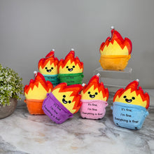 Load image into Gallery viewer, Bundled Set - Dumpster Fire Plush + More
