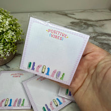 Load image into Gallery viewer, The Sticky Note Collection - Adult, Positive Vibes
