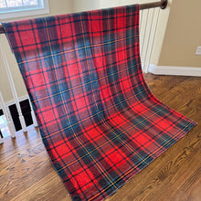 Load image into Gallery viewer, Blanket - Christmas - Red Plaid - PREORDER ENDS 10/10
