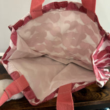 Load image into Gallery viewer, Tote Bag - Heart Brown + Tan
