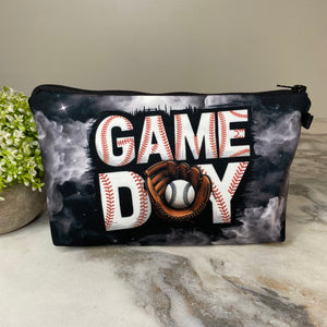 Pouch - Baseball, Game Day Grey