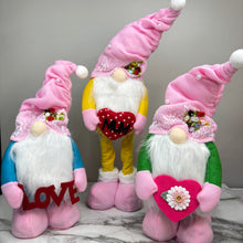 Load image into Gallery viewer, Telescopic Standing Gnome Decor - Hearts #1
