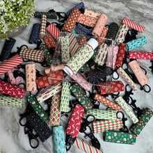 Load image into Gallery viewer, Lip Balm Chapstick Holder - Christmas Mix (Lip Balm Included)
