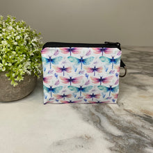 Load image into Gallery viewer, Mini Pouch - Dragonfly Watercolor
