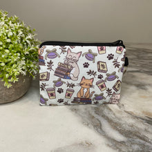 Load image into Gallery viewer, Mini Pouch - Cat Books
