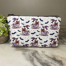 Load image into Gallery viewer, Pouch - Ghost Book Tea Cup
