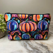 Load image into Gallery viewer, Pouch - Neon Glow Pumpkins
