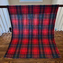 Load image into Gallery viewer, Blanket - Christmas - Red Plaid - PREORDER ENDS 10/10
