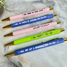 Load image into Gallery viewer, Pen - Adult, Reminders Set

