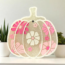 Load image into Gallery viewer, Pink Boho Pumpkin Freshie
