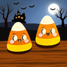 Load image into Gallery viewer, Candy Corn Vent Clip Set

