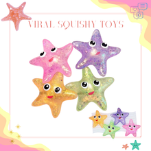 Load image into Gallery viewer, Squishy Toy - Glitter Starfish
