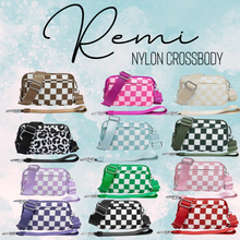 Load image into Gallery viewer, Remi - Nylon Crossbody Checkered
