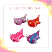Load image into Gallery viewer, Squishy Toy - Axolotl, Marble
