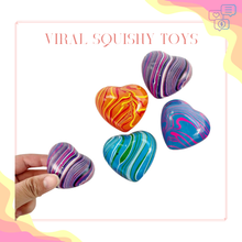 Load image into Gallery viewer, Squishy Toy - Heart, Marble
