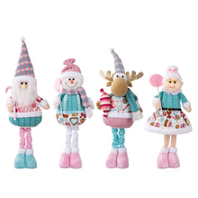 Load image into Gallery viewer, Telescopic Standing Christmas Decor - Pink &amp; Blue - PREORDER 10/3-10/6
