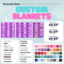 Load image into Gallery viewer, Custom Blanket - PREORDER
